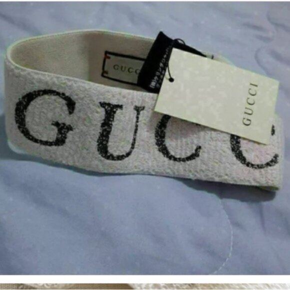 Nwt Gucci Cream Elastic Headband New never used excellent condition - Picture 5 of 11